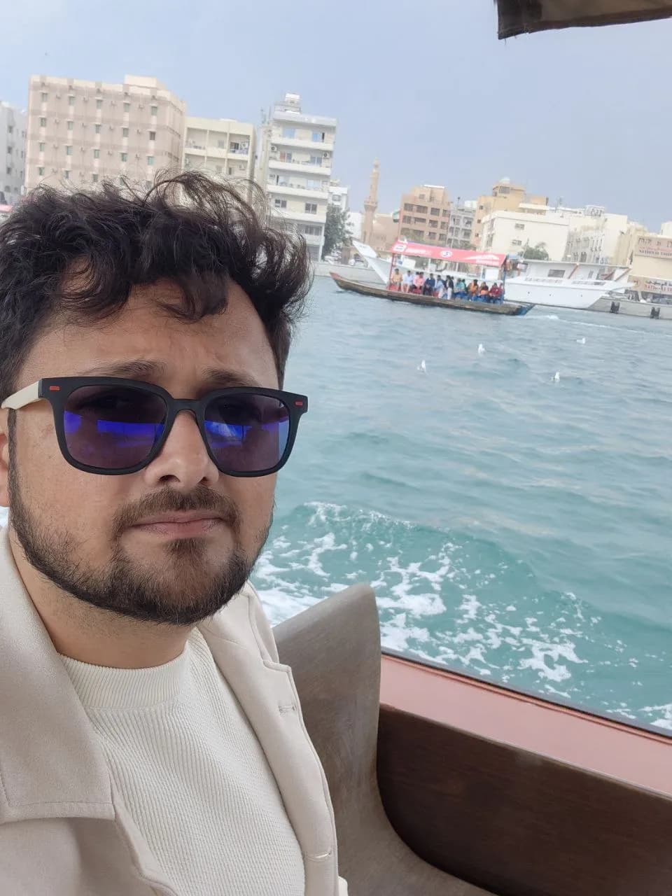 Exploring Dubai creek